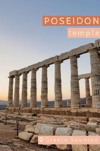 Poseidon temple in Cape Sounion