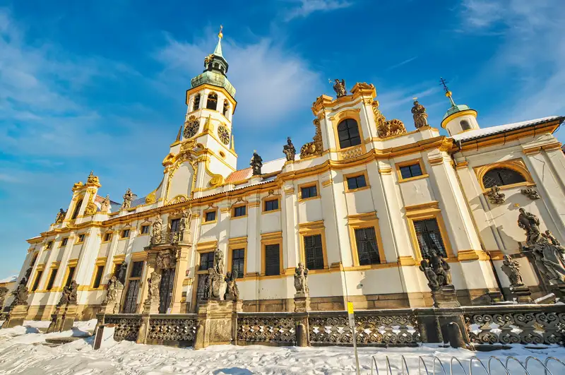 The Loreta baroque pilgrimage site near Prague Castle