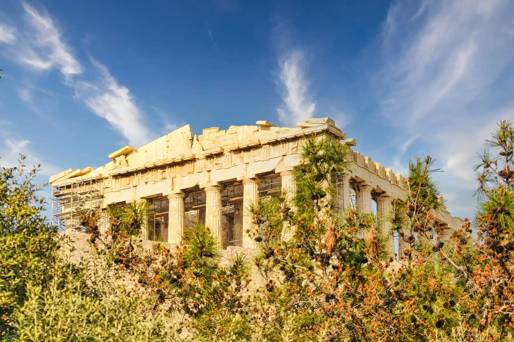 Acropolis is one of the major attractions in Athens