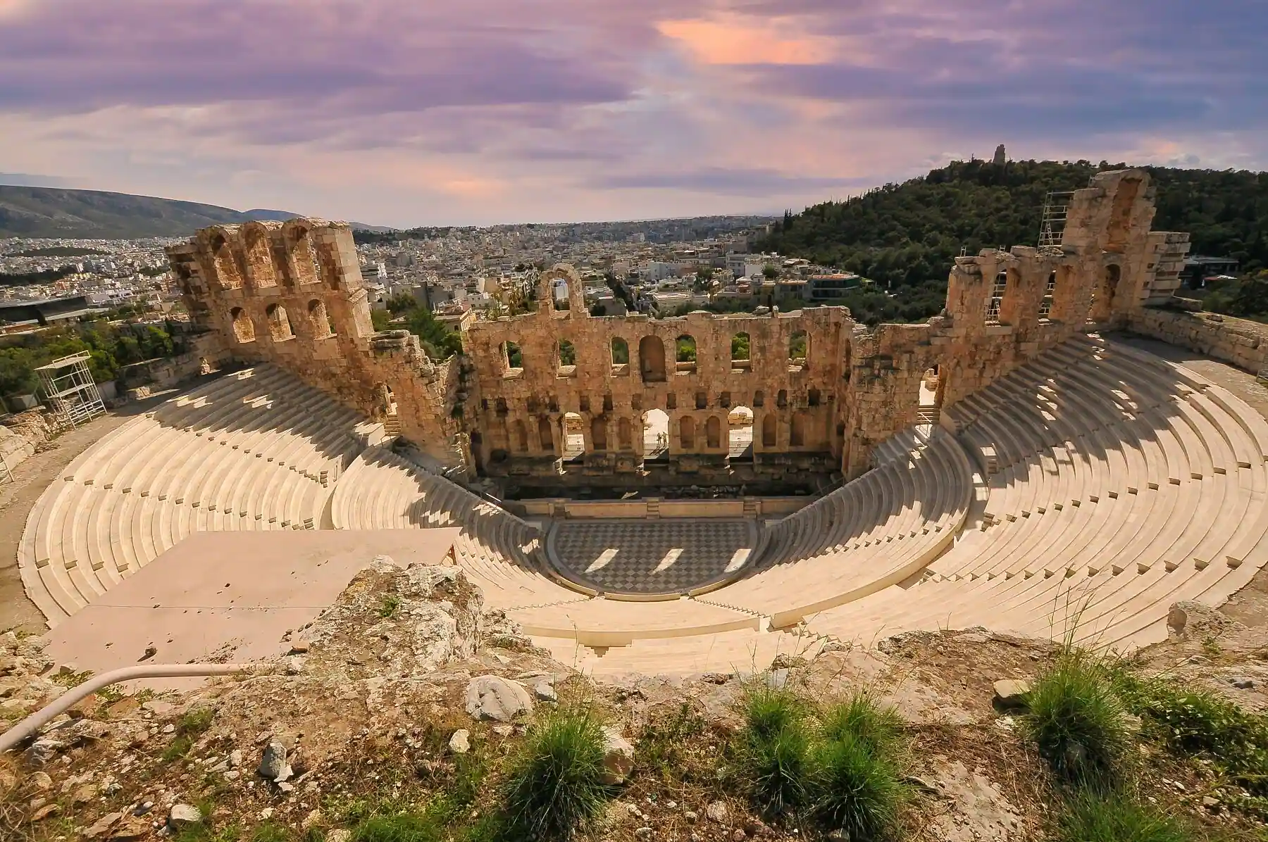 Odeon of Herodes Atticus under the Acropolis
