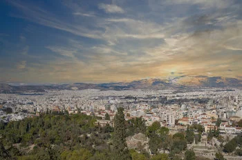 Athens view