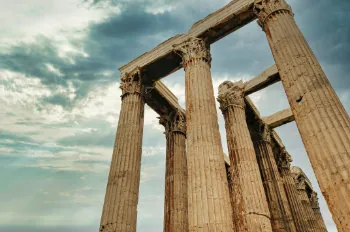 Zeus temple columns
