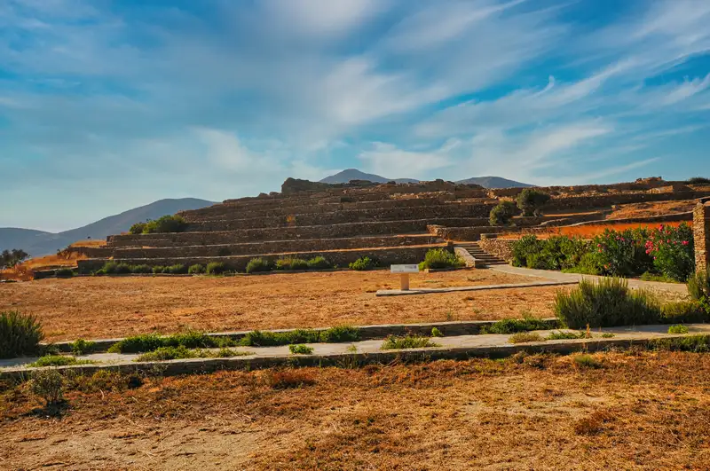 The Early Bronze Age settlement of Skarkos on Ios island, over four thousand years old