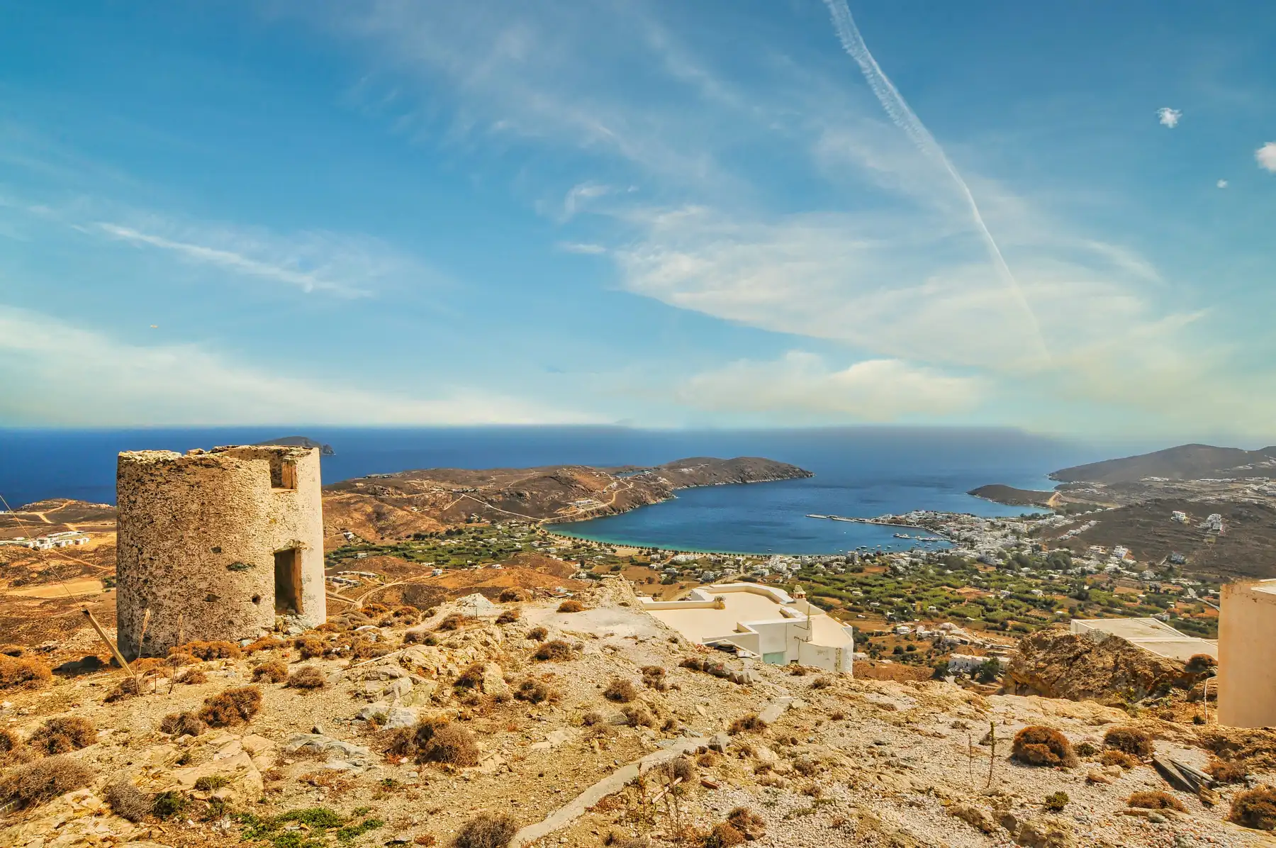 Serifos island in Greece